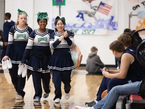 Banner Bearcats vs. Grove Christian Cheerleaders