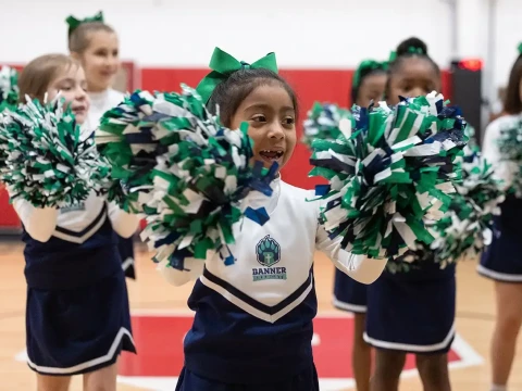 Banner Bearcats vs. Grove Christian Cheerleaders