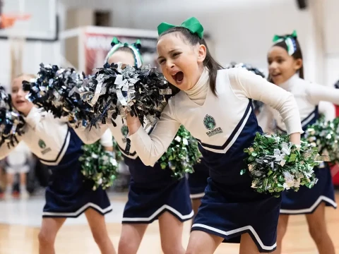 Banner Bearcats vs. Grove Christian Cheerleaders