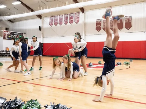 Banner Bearcats vs. Grove Christian Cheerleaders