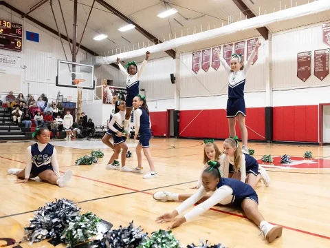 Banner Bearcats vs. Grove Christian Cheerleaders