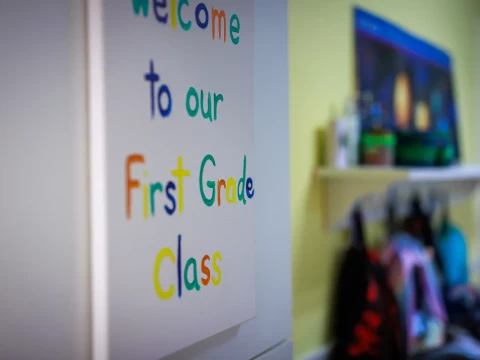 Culpeper School Sign 1st Grade