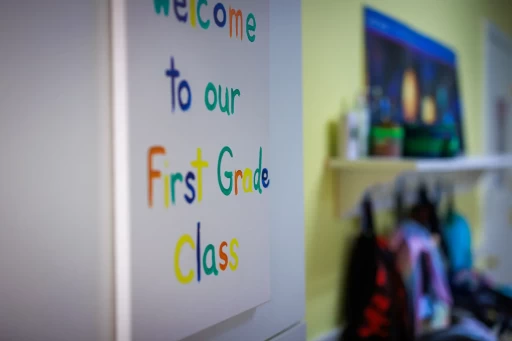 Culpeper School Sign 1st Grade